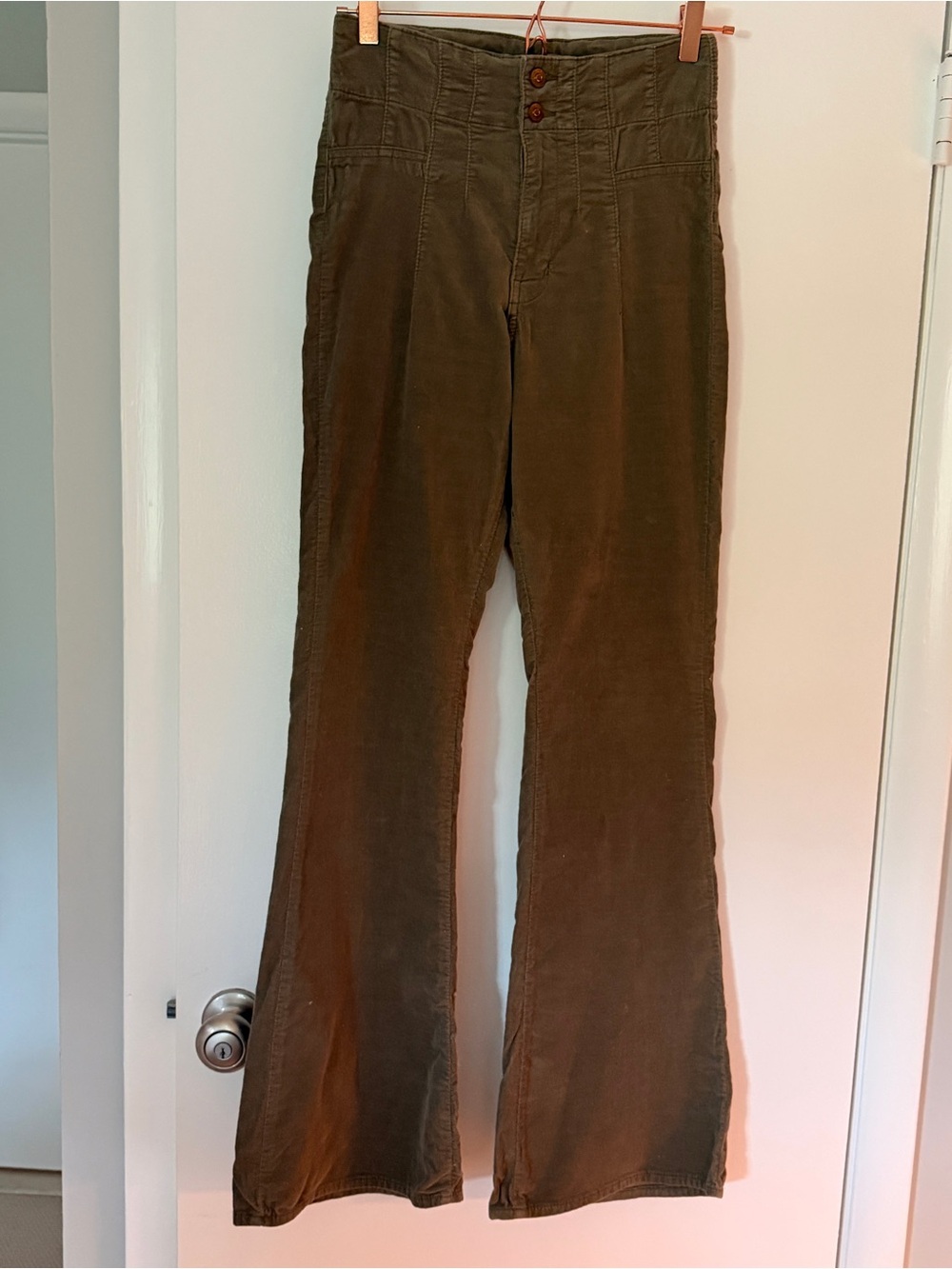 FP High-Waist Flare Corduroy